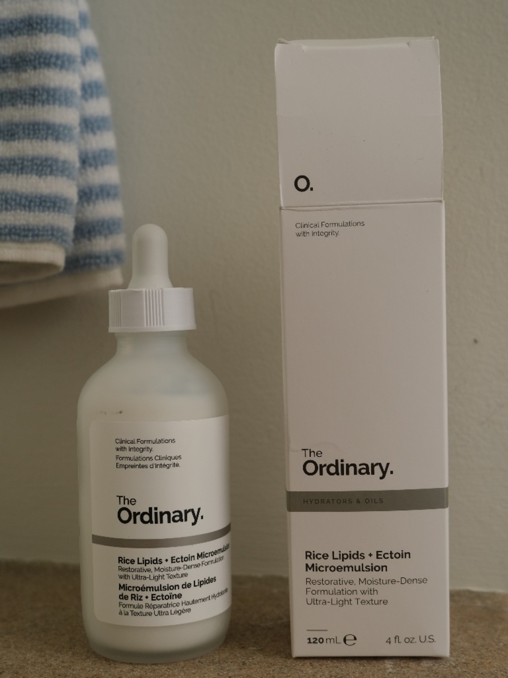 The Ordinary Rice Lipids + Ectoin Microemulsion
